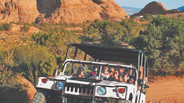 Hell's Revenge Sunset Off-Road Hummer Adventure