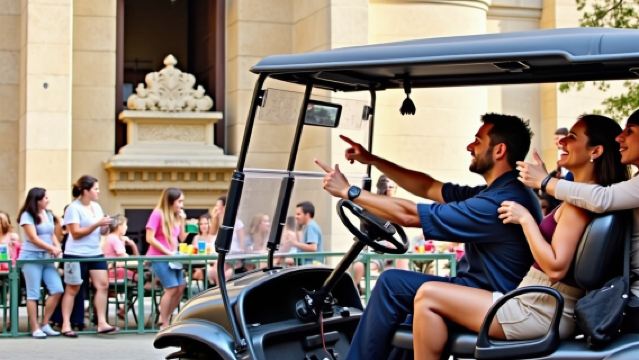 Частная экскурсия на гольф-каре: достопримечательности Парижа и скрытые жемчужины