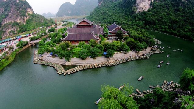 Tour di un giorno opzionale a Hanoi: Ninh Binh, Tam Coc (Hoa Lu + crociera a Trang An/Tam Coc + Mua)