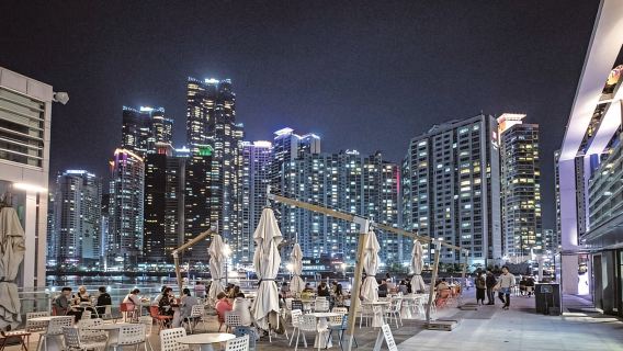 Busan: Sonnenuntergangs- und Nachttour mit Sky Capsule und The Bay 101