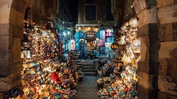 【埃及定制包車】胡夫金字塔+獅身人面像+懸空教堂+哈利市場