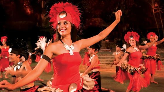 夏威夷：波利尼西亞文化中心+古蘭尼牧場+威基基海灘｜可定制※