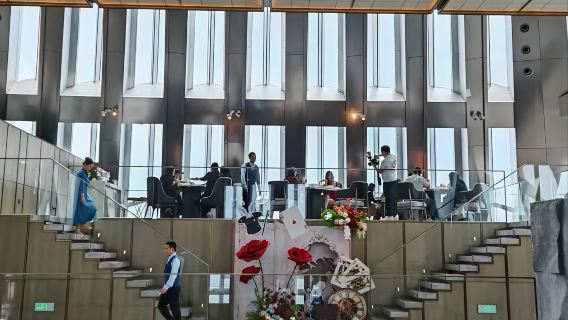 Shenzhen: Ào Lú ● Ristorante tra le Nuvole ● Park Hyatt|Cena con vista panoramica dalla 118° torre del Ping An Finance Centre