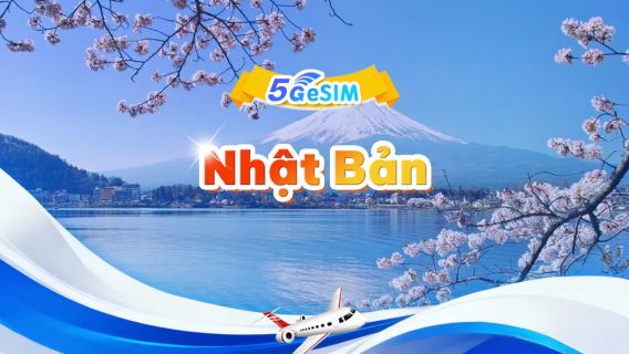 eSIM 5G Nhật Bản | Gói hàng ngày/Gói tổng thể | 1-30 ngày | QR code
