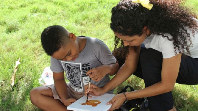 Cartagena: Outdoor-Kunstkurs mit Brunch