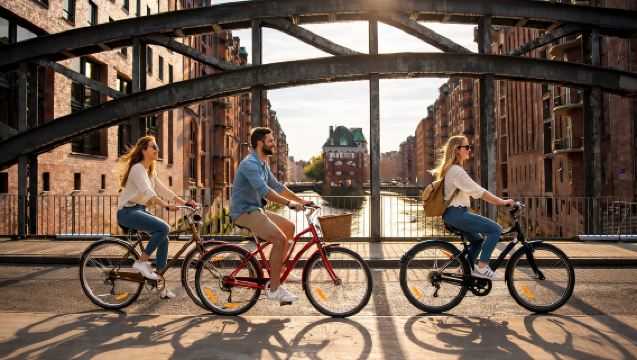 Hamburg: Guided Bike Tour