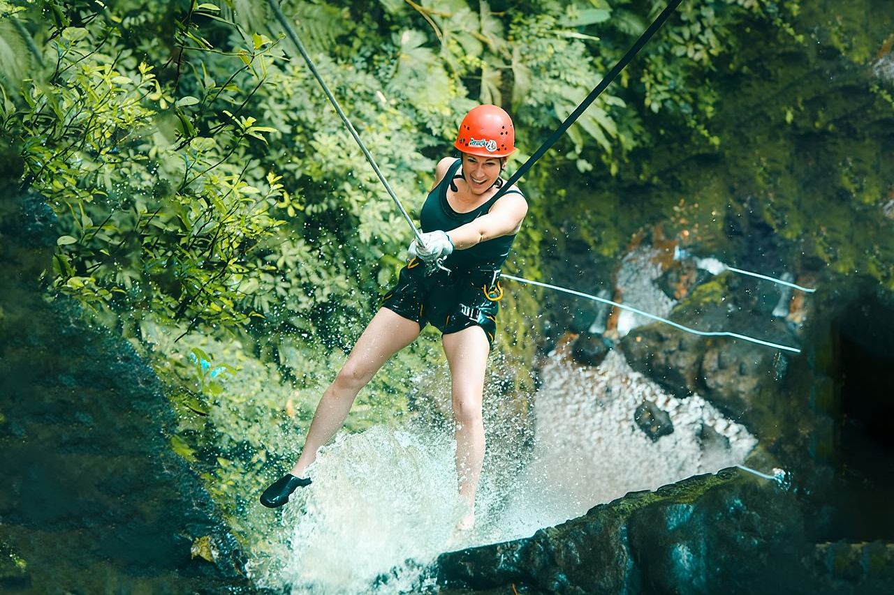 Canyoning in the Lost Canyon, Costa Rica