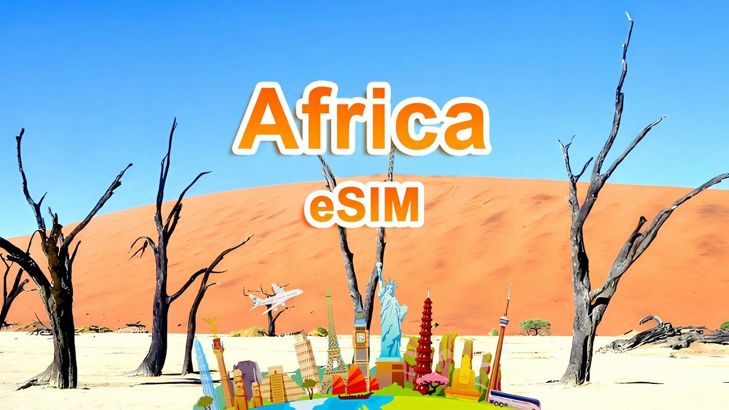 Africa 4G/5G eSIM | DayPass /Total | 500MB/day-total 30GB | 1-30 days | 24-hour system | QR code