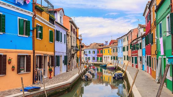 Tour privado VIP en barco por Murano y Burano, Venecia