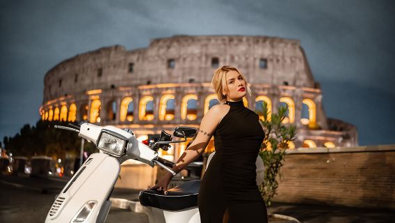 Roma: Servizio fotografico notturno e diurno a Roma con fotografo professionista