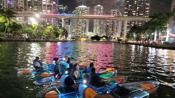 L.E.D. Light Kayak Miami City Lights