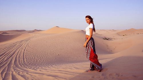 Morning Red Dune Safari with Camel Trekking and sand boarding 7