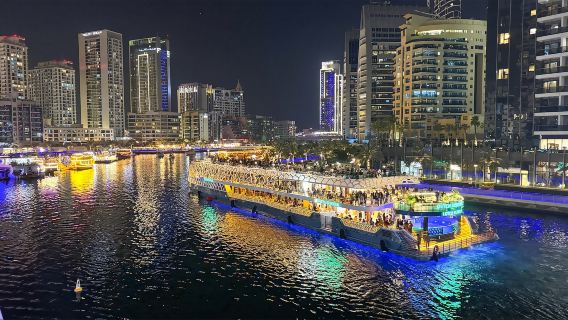 Trải nghiệm du thuyền đêm trên biển với tàu Hoa Sen/Hoa Hồng Sa Mạc