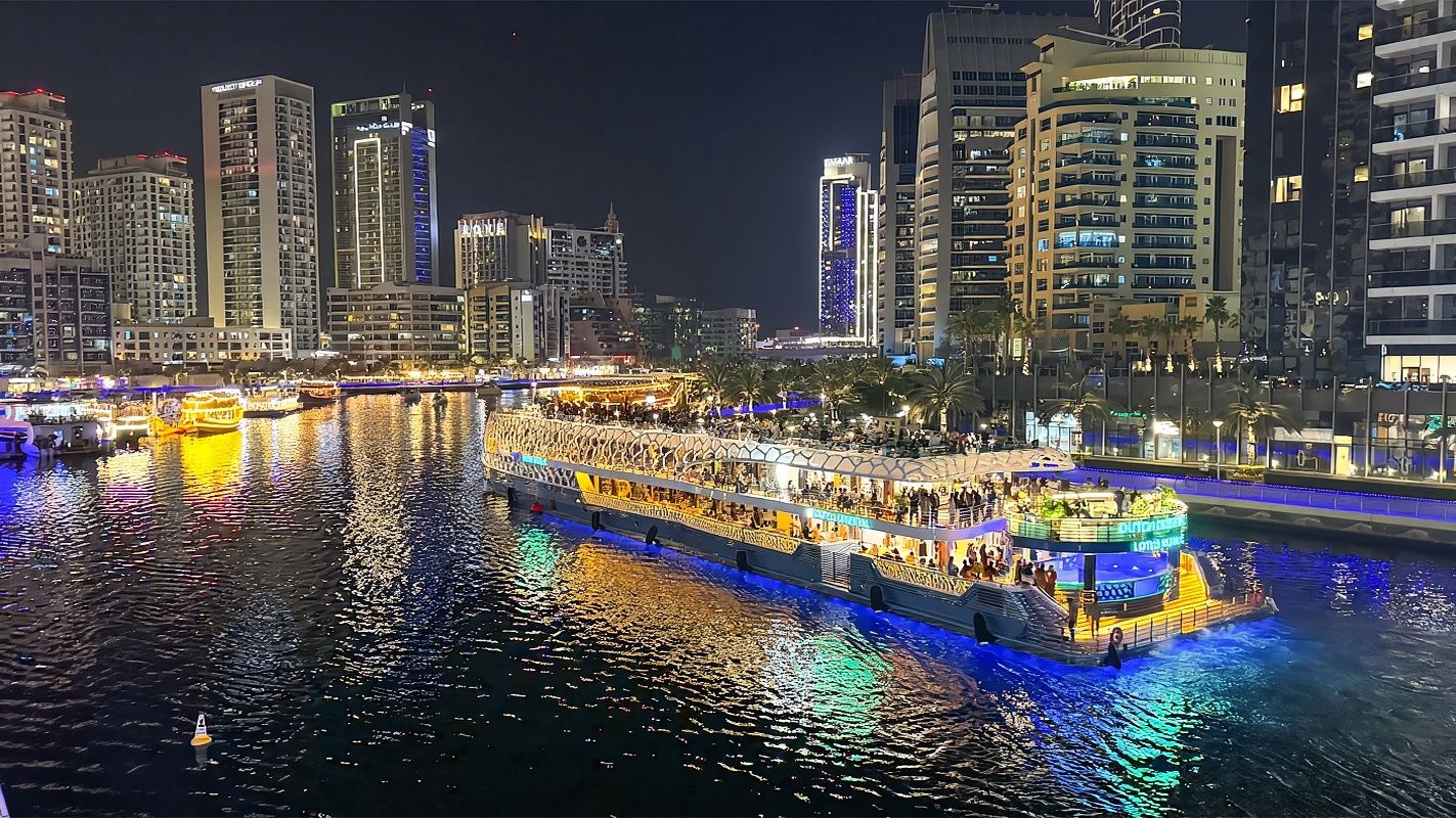 Lotus/Desert Rose night sea cruise experience