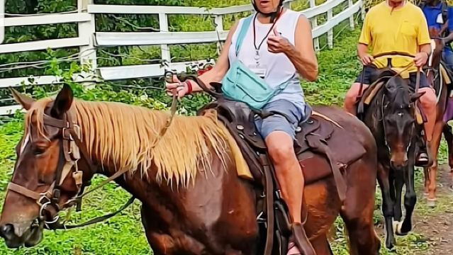 Sentier pittoresque à cheval