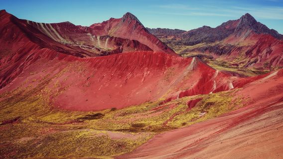 Dari Cusco: Rainbow Mountain Hike + Makan Tengahari