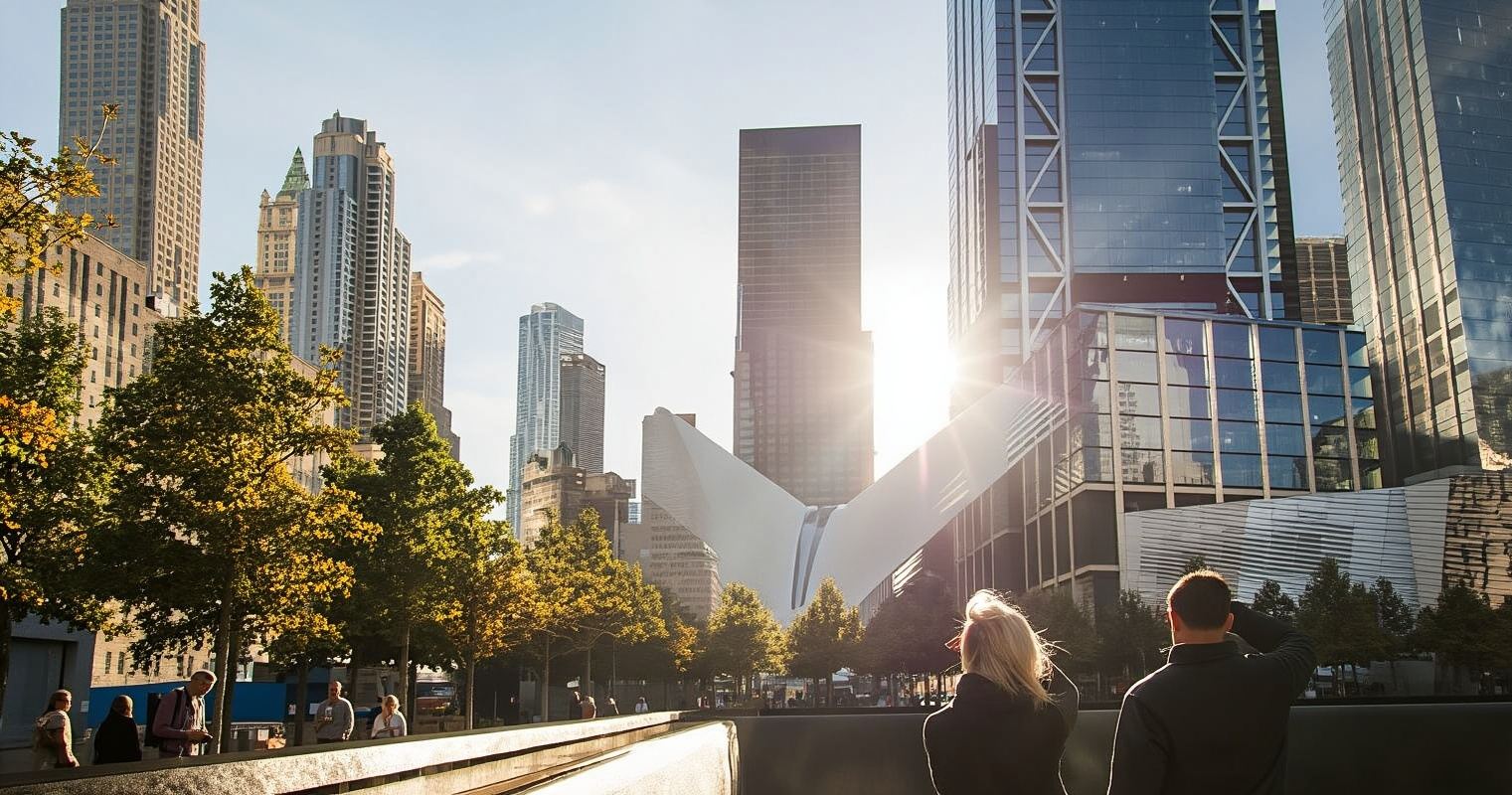 NYC 9-11 Memorial and financial district guided walking tour