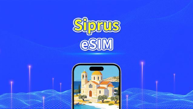 eSIM Siprus | 5G/4G | Data berkecepatan tinggi | 24 jam | 1-30 hari | Kode QR