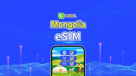 Mongolia paikallinen 5G eSIM | Rajoittamattomat paikalliset puhelut ja SMS | Kokonaisdatapaketti | 3–10 päivää | Laskutus kalenteripäivittäin | QR Code