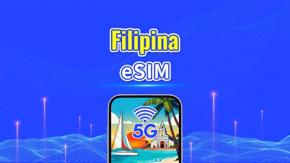 Filipina 5G eSIM eSIM 5G | Paket Data Harian/Total | 1–30 hari | Penagihan per Hari Kalender | QR Code