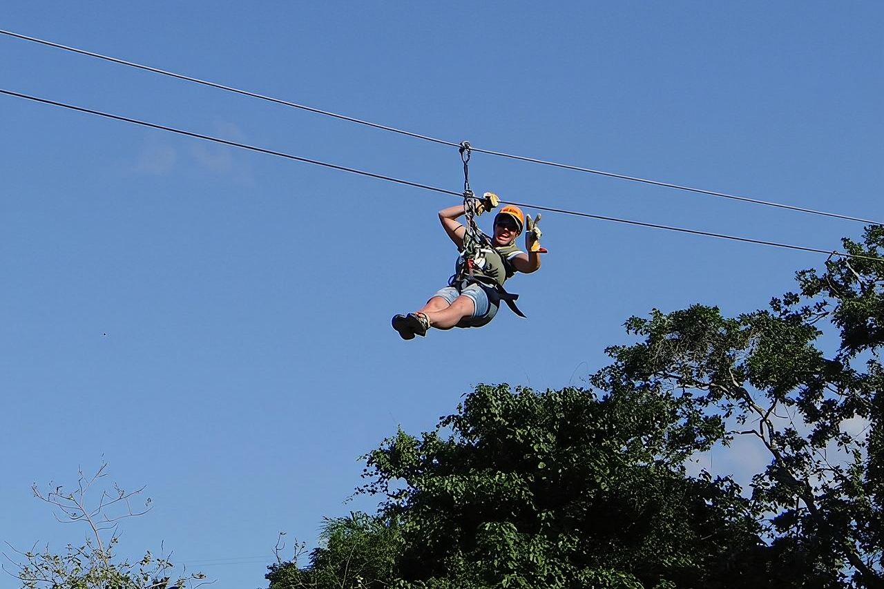 Mega Zip and Ride in Dominican Countryside