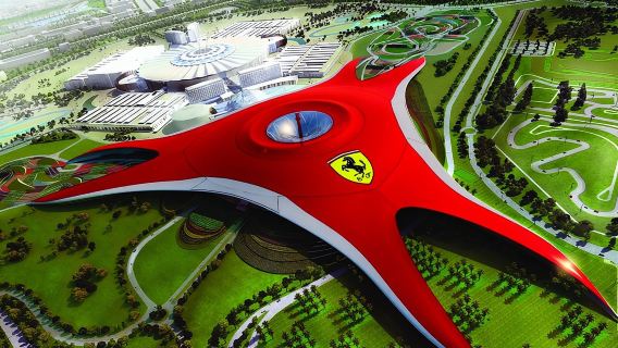 Full Day Abudhabi City Tour with Ferrari World Theme Park Ticket