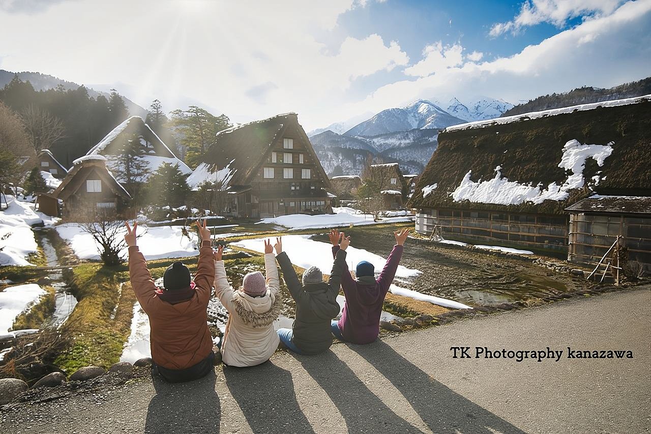 Takayama and Shirakawago/Photoshoot by professional photographer