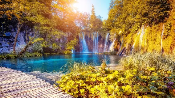 Desde Split: Visita guiada al Parque Nacional de los Lagos de Plitvice