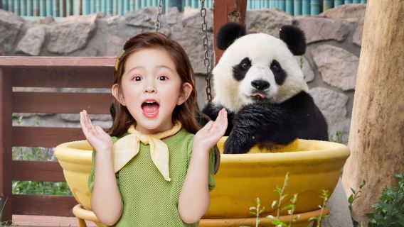 北京動物園+八達嶺長城ワンデーツアー【厳選少人数ツアー◉家族向け◉専用車送迎】