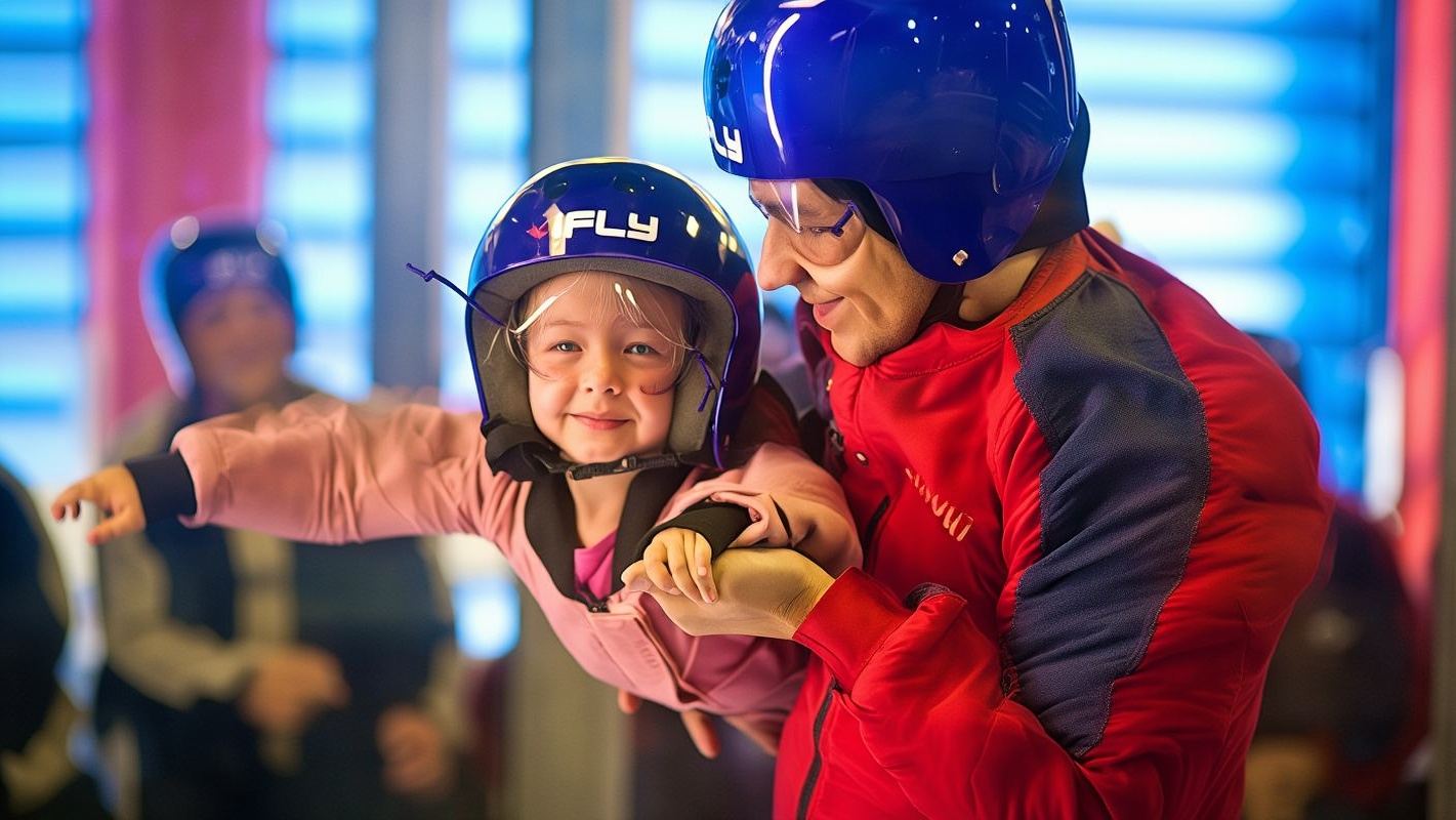 Gold Coast Surfers Paradise iFLY Indoor Skydiving 2 Flights [Realistic Experience + Suitable for All Ages + Multiple Time Slots + Instructor Guidance + Full HD Photos and Videos]