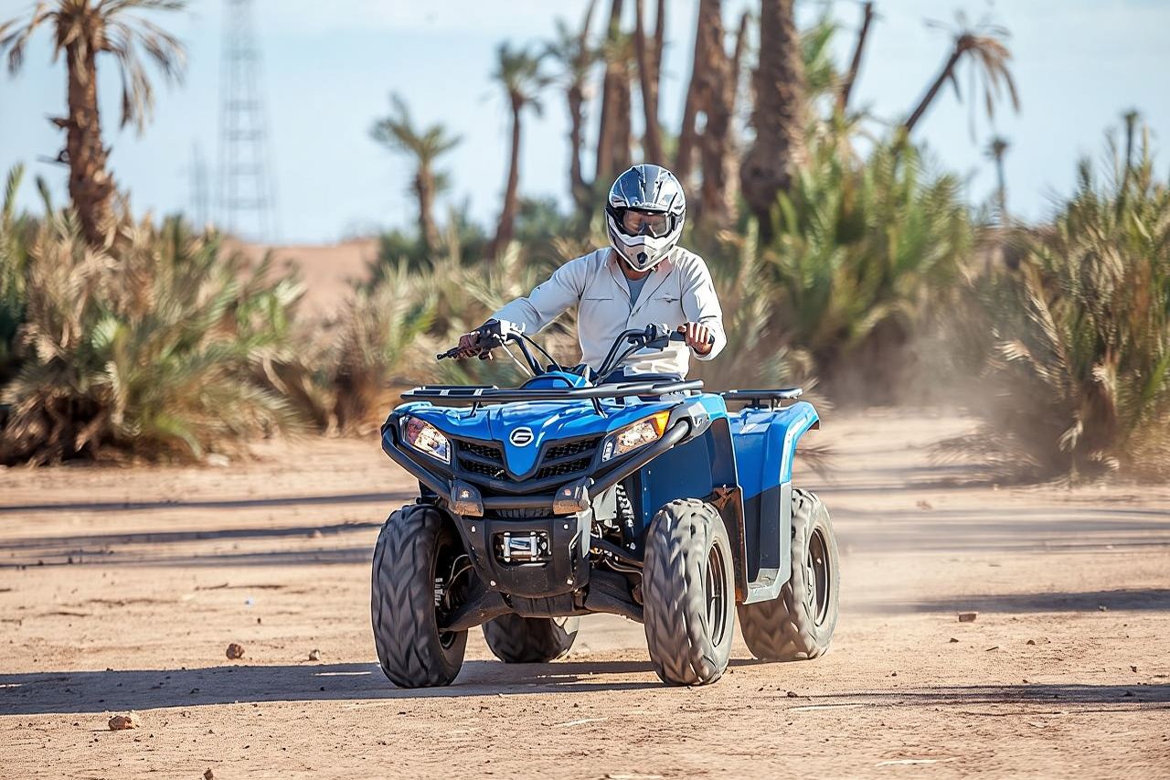 Quad-Tour in den Hügeln von Hammamet