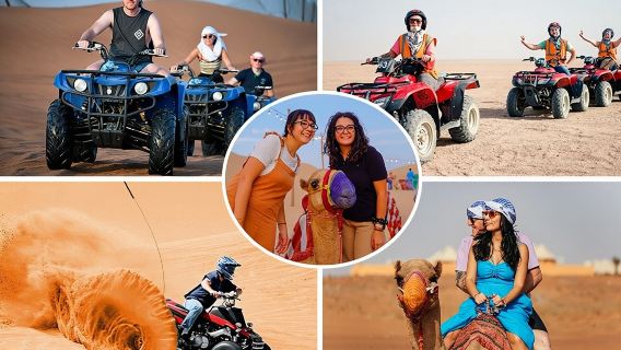 Doha All Inclusive Self Ride of Quad,ATV's or Buggy & Camel Ride