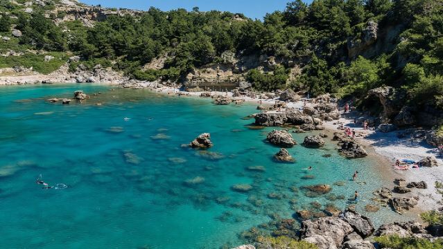 Wisata Sehari dengan Kapal Layar ke Teluk-teluk Terindah di Rhodes (Kelompok Kecil)