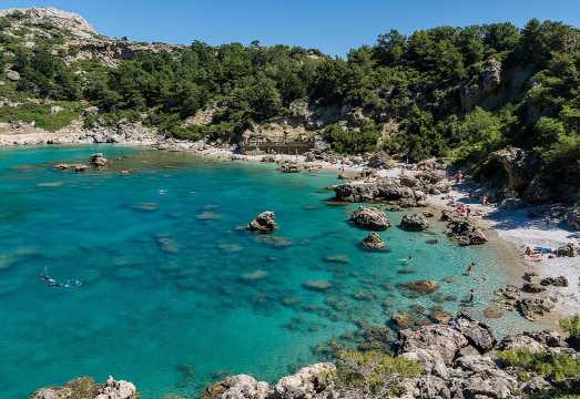Day Cruise by a Sailing Yacht to the most beautiful bays or Rhodes (Small Group)