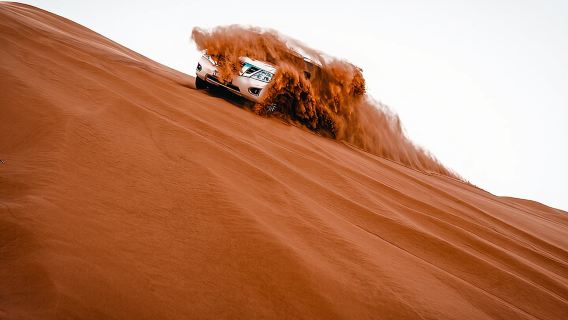 "Morning Desert Safari with Camel Farm visits & Arabic Treats"