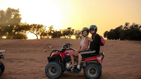 Quad Biking Desert Sunset Tour from Agadir or Taghazout