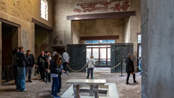 Ab Neapel: Herculaneum Private Tour mit Rollstuhl