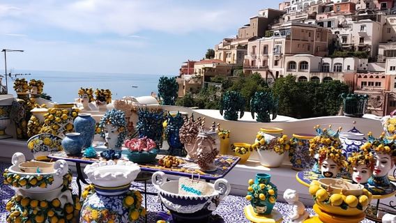Depuis Naples : Sorrente, Positano et Amalfi – Visite en petit groupe
