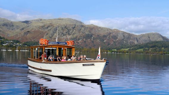 Coniston Water: Cruzeiro de 60 minutos para a Ilha dos Gatos Selvagens