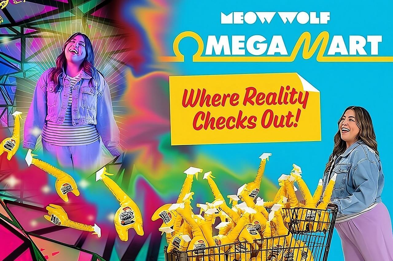 Omega Mart di Meow Wolf all'AREA15