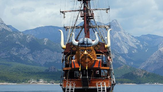 Pirate Boat Tour on the Beautiful Bays of Kemer