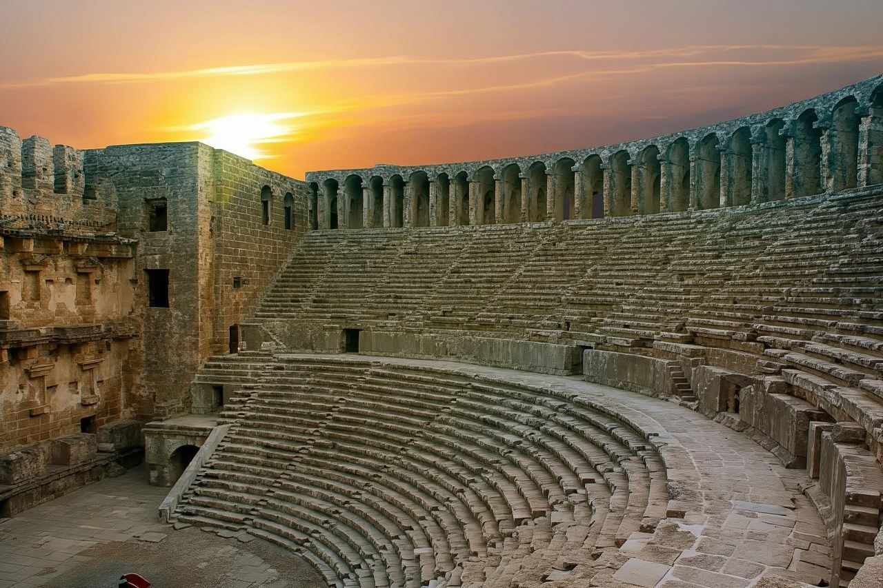 Excursión a la cascada lateral de Perge Aspendos