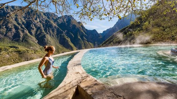 Tour to the Tolantongo Caves, starting from Querétaro