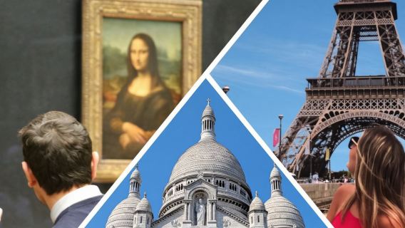 Montmartre, Louvre, and Ile de la Cité 1-day tour from Paris, France