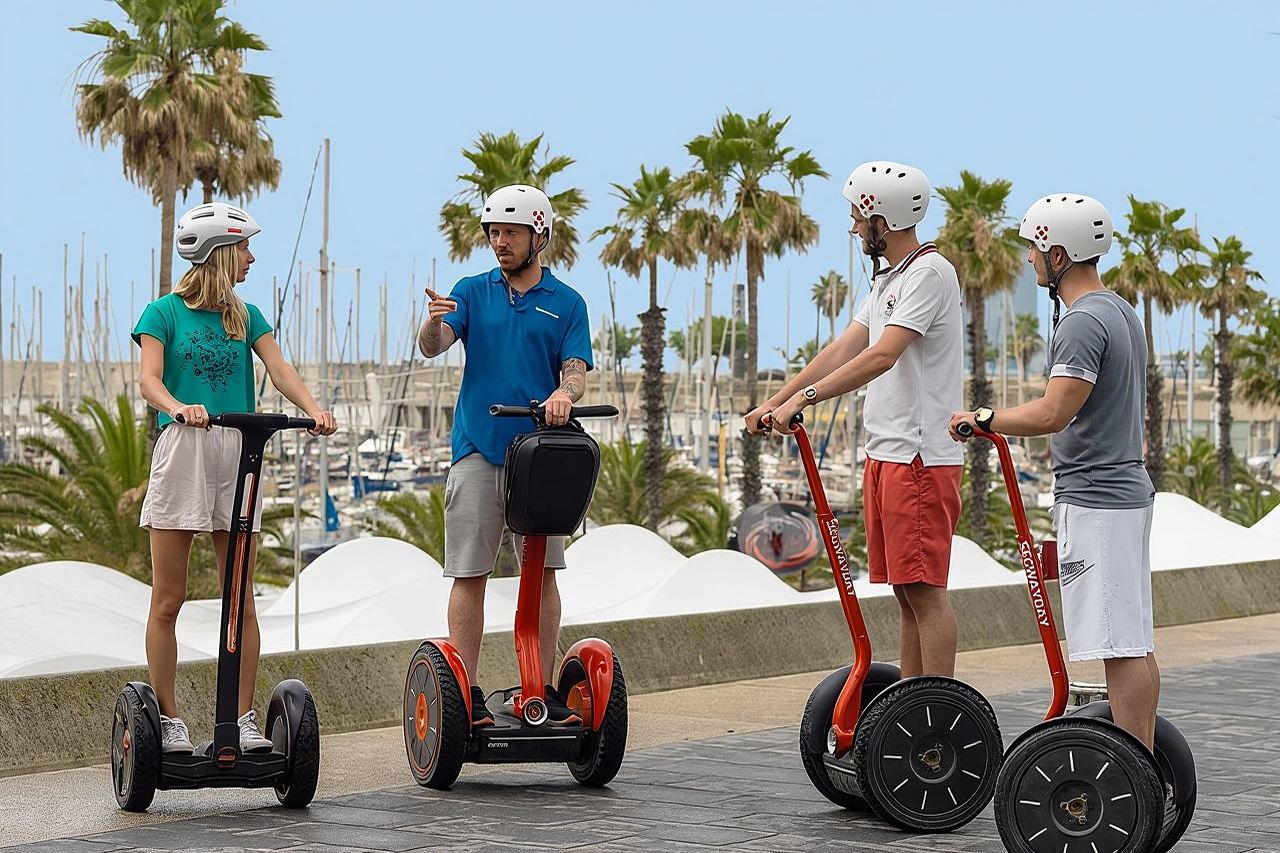 Tour introduttivo in Segway di Barcellona