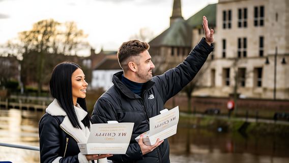 Fish and chips scenic cruise in York