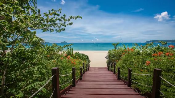 三亞海棠灣後海滑浪基地·露營（過夜）【亞龍灣│游泳池「3房」營地+麻將+廚房│潛水】