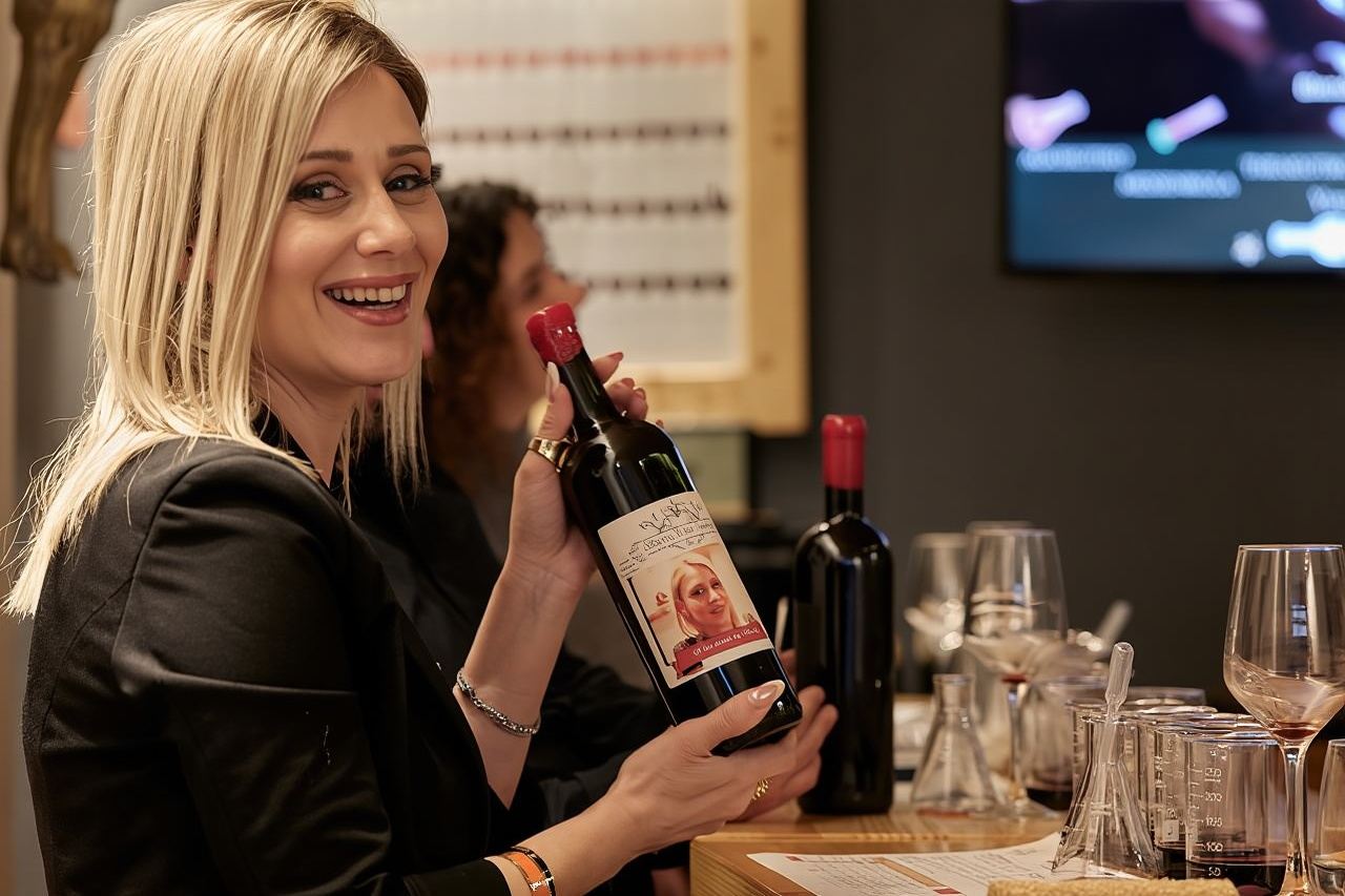 Laboratorio del vino Crea il tuo vino sotto l'Acropoli