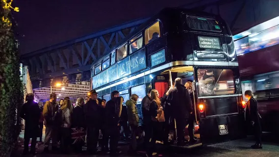 Visite fantôme en Bus à Londres