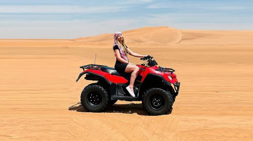 Dubai: Quad Bike Safari, Camels, & Camp with BBQ Dinner 5